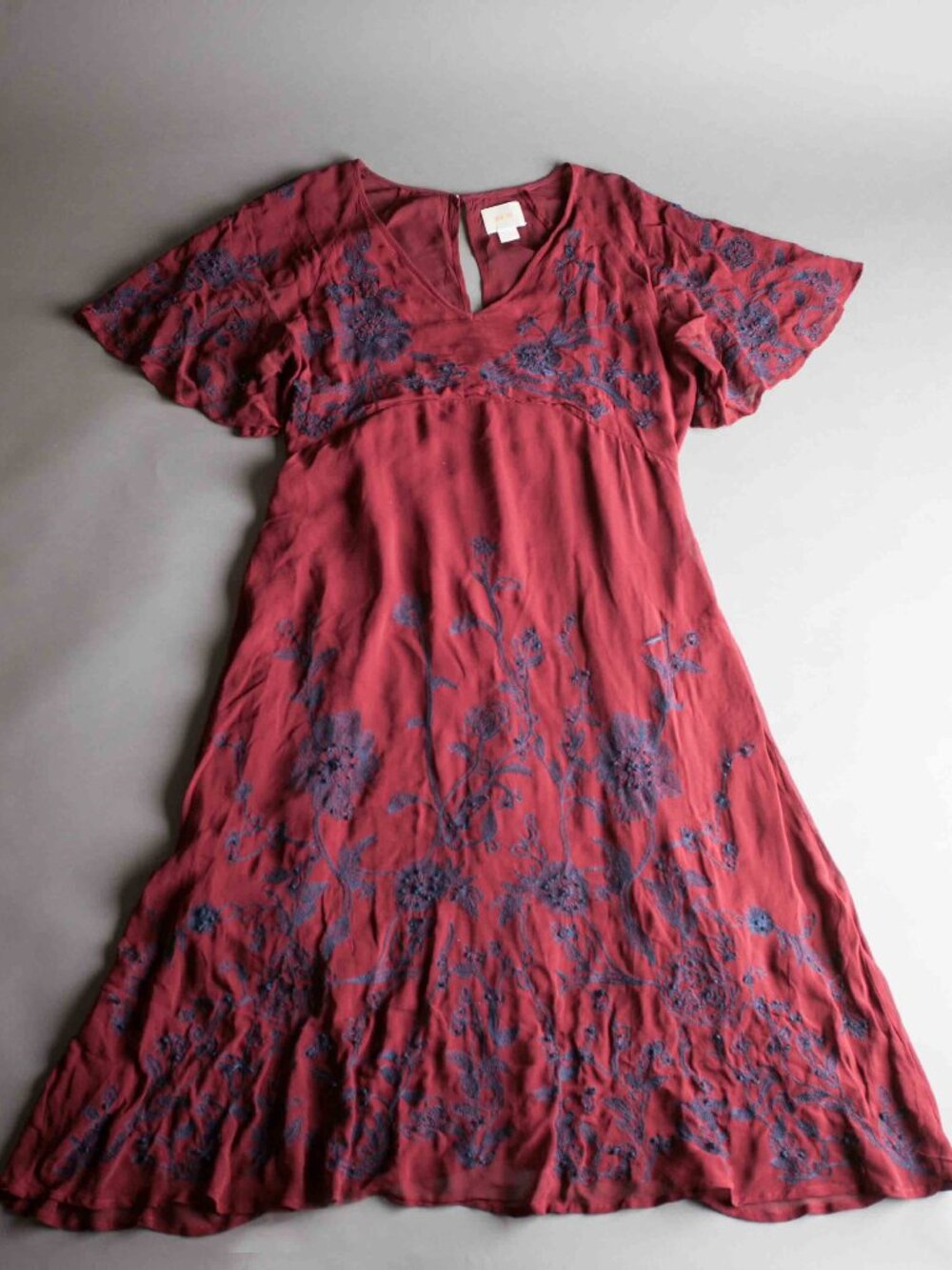Francoise Embroidered Dress by Maeve in Size 12
